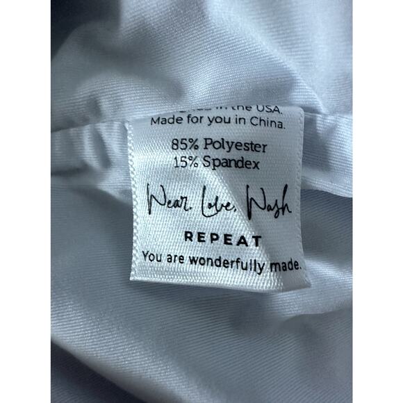 NWT SweetHoney Mary One Piece Swimsuit Santa Cruz Floral Green Pink Ruffle 4T - Picture 8 of 9